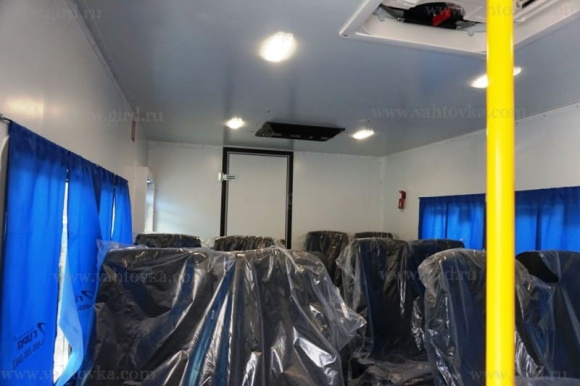 Вахтовый автобус Урал Next (метан), 12 мест с багажным отсеком 5