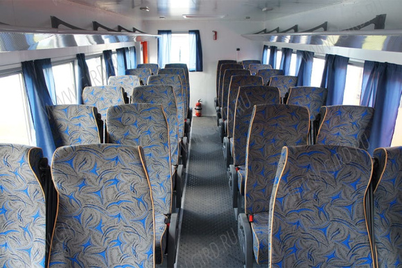 Вахтовый автобус "Берлога" на базе Урал 4320-4972-80М, 6х6 (30 мест) 2