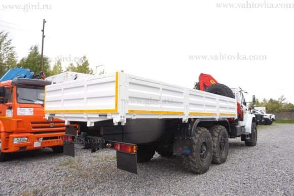 Бортовой автомобиль Урал Next с КМУ ИМ-150N 3