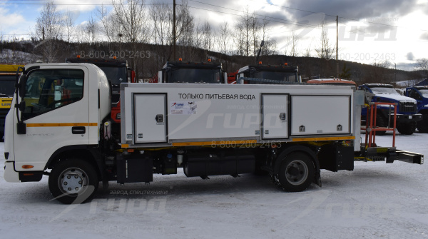  Автомобиль для заправки ВС питьевой водой на шасси КамАЗ Компас 9 1