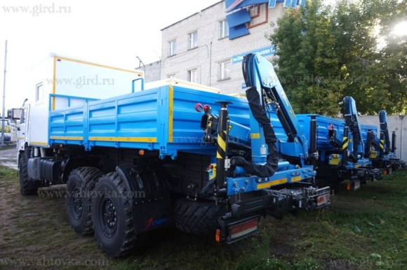 ГПА на шасси КамАЗ с КМУ ИМ-25 3