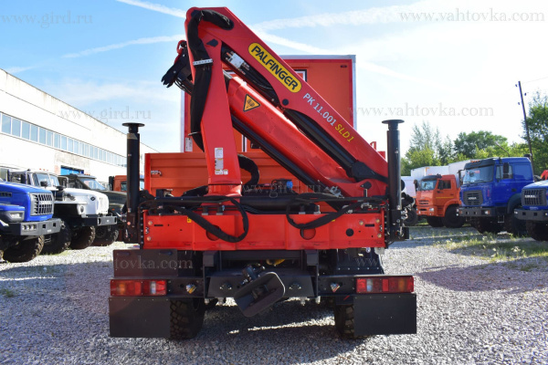 Маслостанция Урал 4320 с КМУ РК 11.001 2