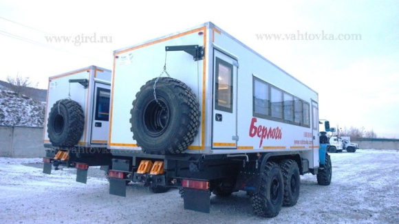 Вахтовый автобус "Берлога" Урал 4320-1912-60, 28 мест 3