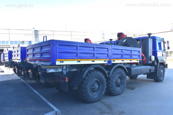 Бортовой Урал 4320 с кму Palfinger РК8500А 3