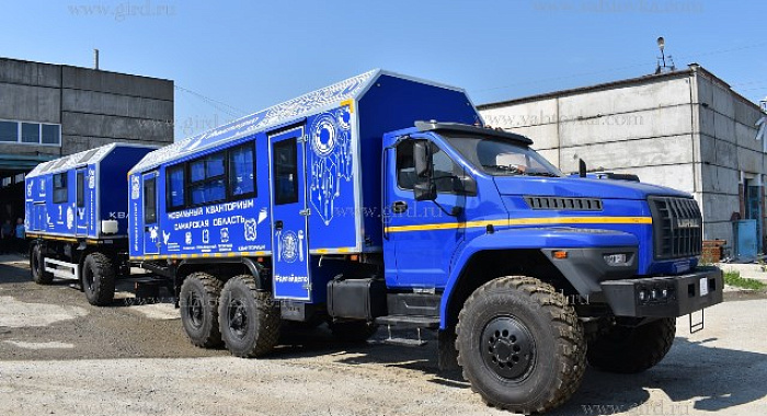 Передвижной технопарк "Кванториум" на шасси Урал Next