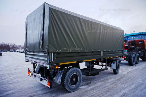 Бортовой прицеп с тентом 84242 4