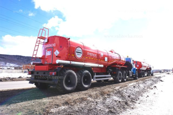 ППЦН-20 на седельном тягаче Урал Next 4