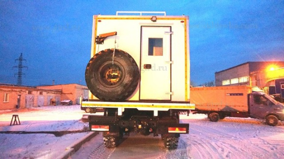 Передвижная электроразведочная генераторная установка на шасси КамАЗ 43118 3