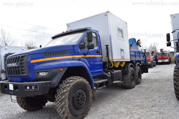 ГПА с КМУ ИНМАН ИМ-150 на шасси Урал Next