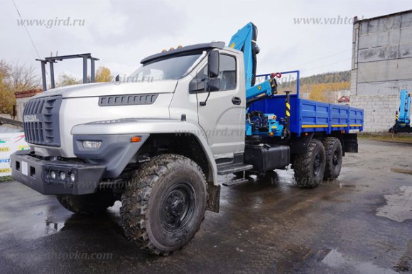 Бортовой автомобиль Урал Next с КМУ ИМ-50 2