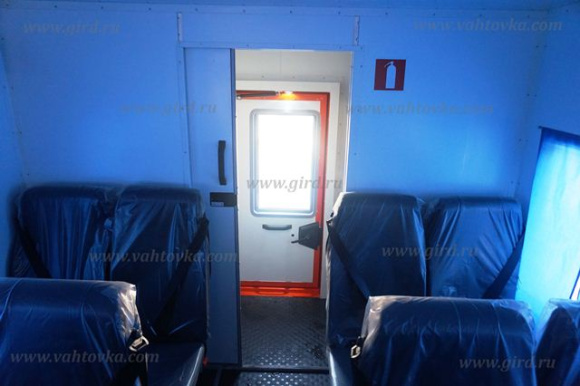 Автобус вахтовый "Берлога" на шасси КамАЗ 43118, 22 места, багажный отсек 7