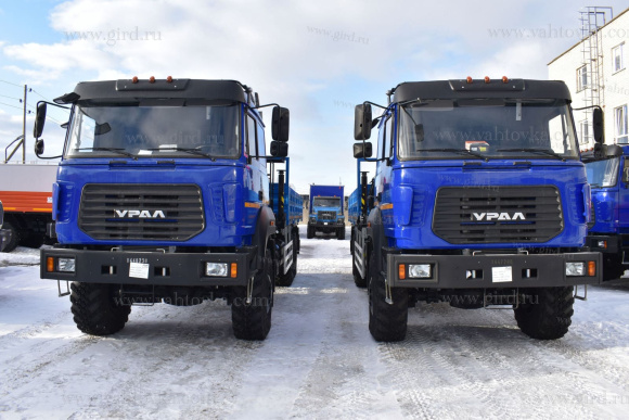 Бортовой автомобиль с КМУ ИТ-150 на шасси Урал 4320-4952-82Е5А33 2