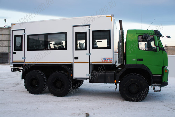 Автобус вахтовый Volvo FM 13 (22 места) 6х6 3