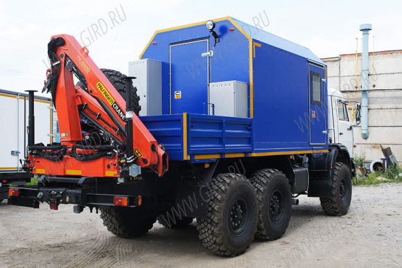 АРОК КАМАЗ 43114-1014-15 с КМУ Palfinger 6500 3