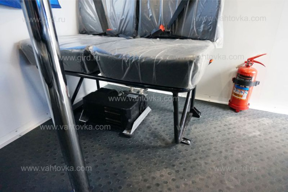 Вахтовый автобус Урал Next с КМУ ИМ-25 13