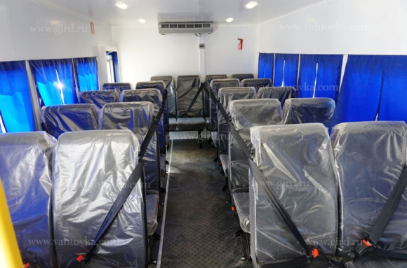 Вахтовый автобус на шасси Урал Next, 22 места