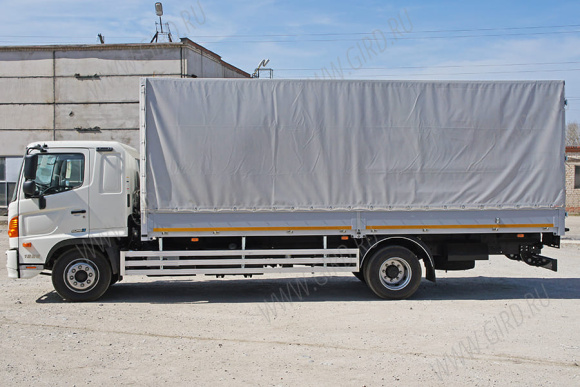 Hino 500 тент распашные двери 2