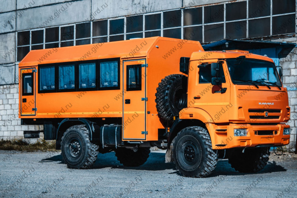 Автобус вахтовый "Берлога" на шасси Камаз 43502-3036-42 (18 мест) 2