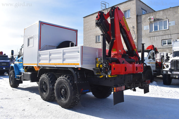 ГПА на базе Урал Next с КМУ РК 17.001 3