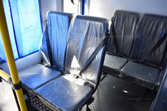 Вахтовый автобус Урал Next 4320-6952-74Е5А32Г38, 10 мест, КМУ ИМ-40Т 9