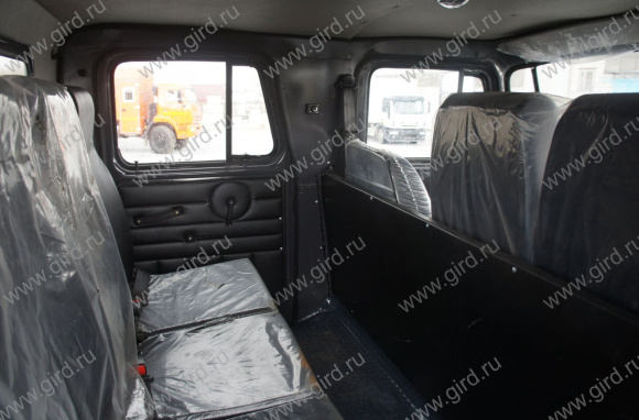 Урал 4320-1912-60 с двухрядной кабиной и КМУ ИТ-80 5