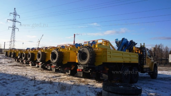 МКМ на шасси Урал Next с КМУ ИМ-180 3