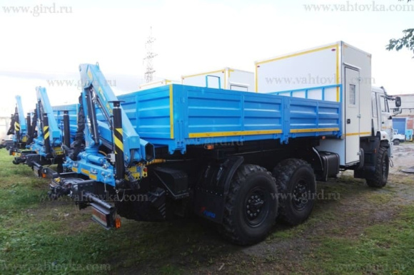ГПА на шасси КамАЗ с КМУ ИМ-25 4