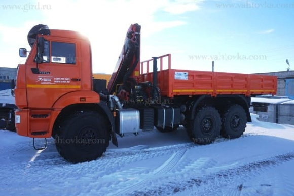 Бортовой автомобиль КамАЗ 43118-3027-50 с КМУ РК 15500А 3
