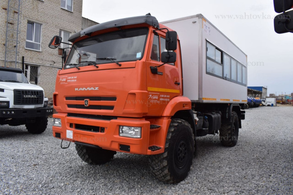 Вахтовый автобус БЕРЛОГА 22 пассажирских места на шасси Камаз 43502 2