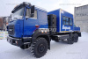 Вахтовый автобус "Берлога" на шасси Урал (метан) с КМУ ИМ-20 1
