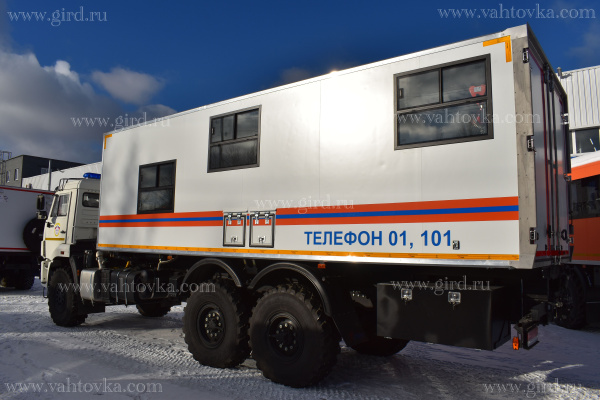 Аварийно-спасательный автомобил для МЧС на шасси Камаз 43118 3