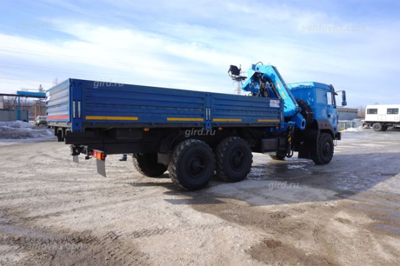 Бортовой автомобиль на шасси Урал 4320 с КМУ ИМ-240 2