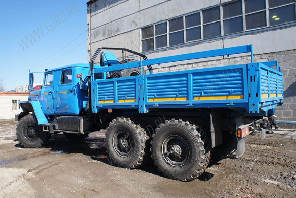 Бортовой Урал 4320-1912-60Р00 с КМУ ИМ-55 2