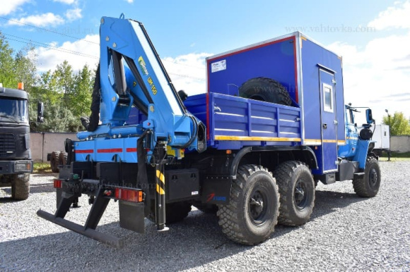 ГПА Урал 4320 с КМУ ИМ-150 3