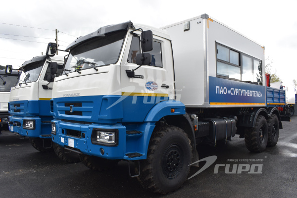 ГПА с КМУ ИМ-55 на шасси КАМАЗ 43118