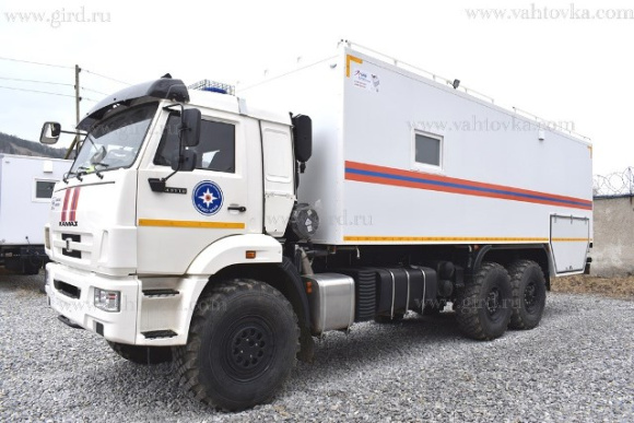 Аварийно-газоспасательный автомобиль на шасси КамАЗ 43118
