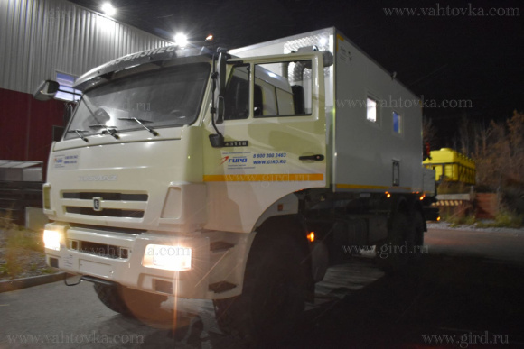 ПАРМ Камаз 43118 с КМУ РК 10000 А 2