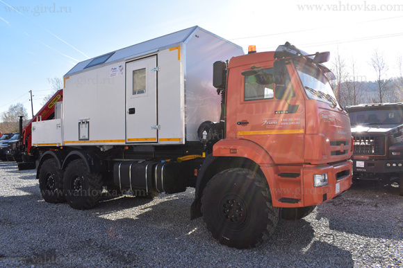 ПАРМ Камаз 43118-50 с КМУ РК 15.500А R2