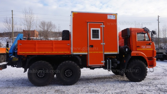 ГПА КамАЗ 43118-50 с КМУ ИМ-25 6