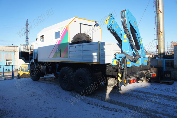 Маслостанция Камаз 43118-3078-24 с КМУ ИМ-150 2