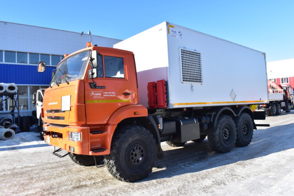 Автомобиль для перевозки и временного хранения взрывчатых веществ на шасси Камаз 43118
