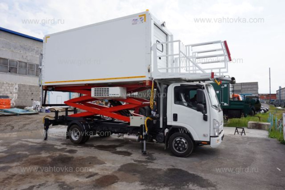 Автолифт на шасси Isuzu NQR 90 L-K 4