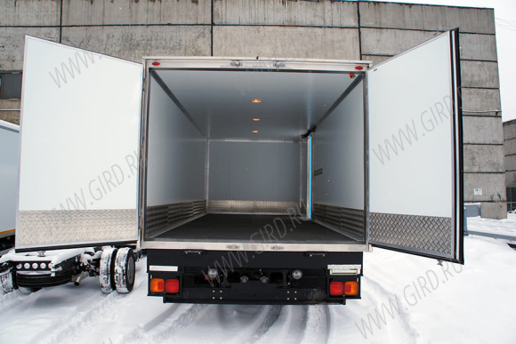 Изотермический фургон HINO 500 GD8JLTA-QHR cо сдвижной дверью 6