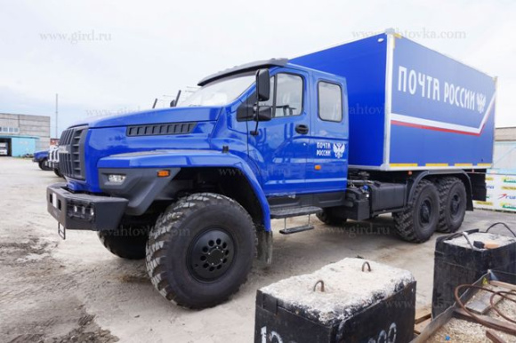 Фургон изотермический на шасси Урал Next с двухрядной кабиной 2
